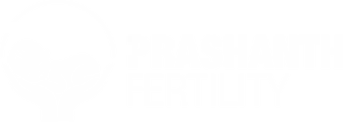 Prashanth Fertility new logo White